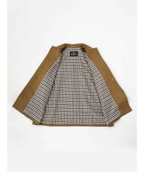 Aquascutum / アクアスキュータム その他アウター | Aラインステンカラーコート | 詳細12