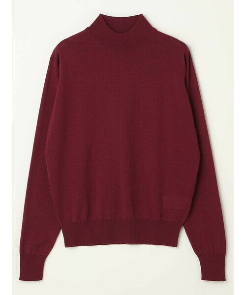 Aquascutum / アクアスキュータム ニット・セーター | JOHN SMEDLEYコラボニット（ﾚｯﾄﾞ）