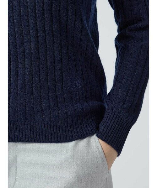 Aquascutum / アクアスキュータム ニット・セーター | CASHMEREリブニット | 詳細14