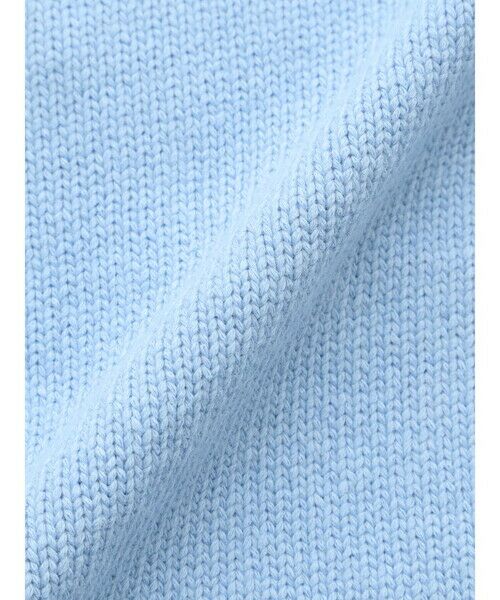 Aquascutum / アクアスキュータム ニット・セーター | クレスト刺繍 コットンニット | 詳細3