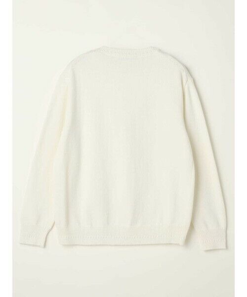 Aquascutum / アクアスキュータム ニット・セーター | クレスト刺繍 コットンニット | 詳細10