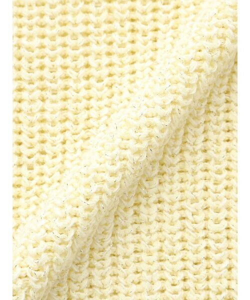 Aquascutum / アクアスキュータム ニット・セーター | コットンラメMIXホールガーメントニット | 詳細4
