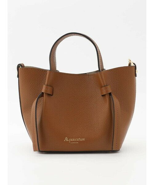 Aquascutum / アクアスキュータム その他小物 | レザーBAG　小（ｷｬﾒﾙ）