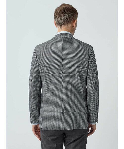 Aquascutum / アクアスキュータム テーラードジャケット | TEC.3 Sheperd Check Knit Jacket | 詳細4