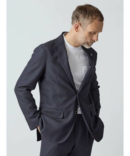 Aquascutum / アクアスキュータム テーラードジャケット | TEC.3 Karami Houndstooth Jacket | 詳細5