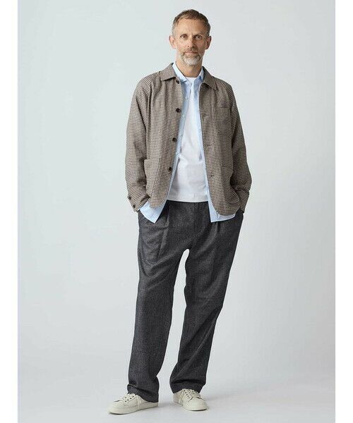 Aquascutum / アクアスキュータム ブルゾン | Club Check Gardening Jacket | 詳細1