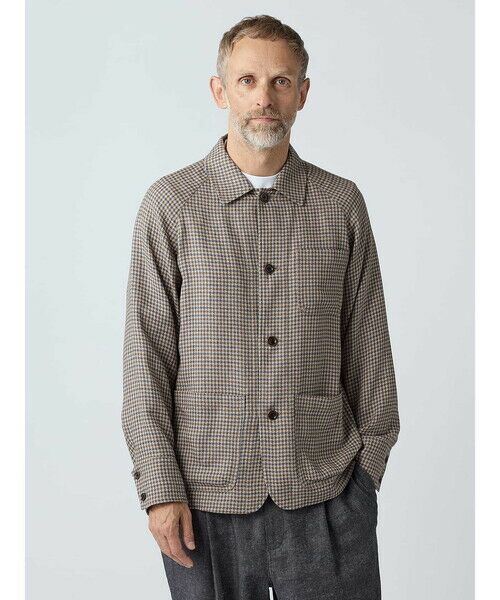 Aquascutum / アクアスキュータム ブルゾン | Club Check Gardening Jacket | 詳細5