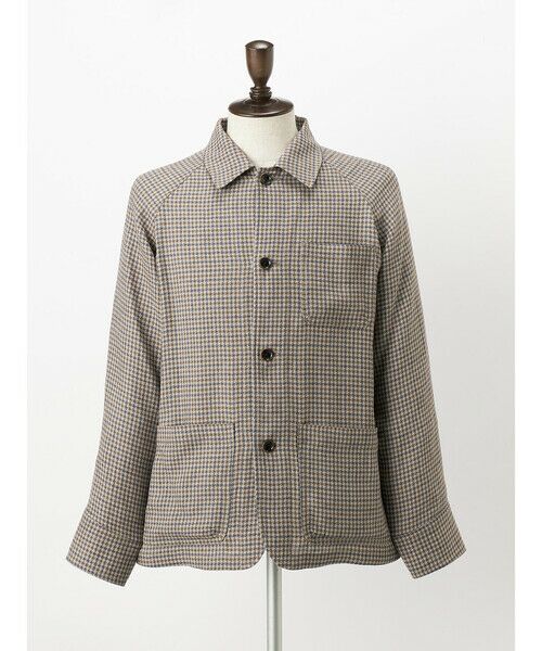 Aquascutum / アクアスキュータム ブルゾン | Club Check Gardening Jacket | 詳細7