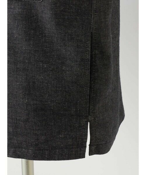 Aquascutum / アクアスキュータム ブルゾン | Broken Herringbone Denim Shirt Jacket | 詳細11