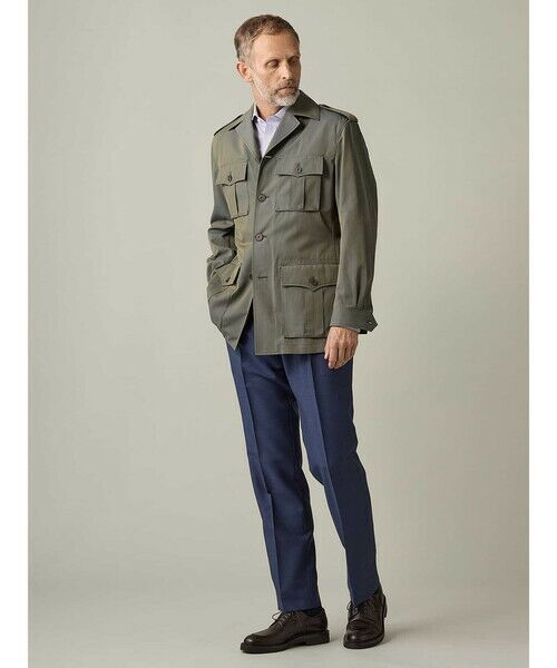 Aquascutum / アクアスキュータム ブルゾン | 【UK Traditional】 Safari Jacket | 詳細1