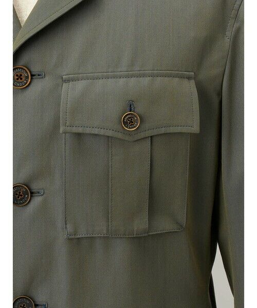 Aquascutum / アクアスキュータム ブルゾン | 【UK Traditional】 Safari Jacket | 詳細12