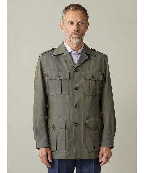 Aquascutum / アクアスキュータム ブルゾン | 【UK Traditional】 Safari Jacket | 詳細2