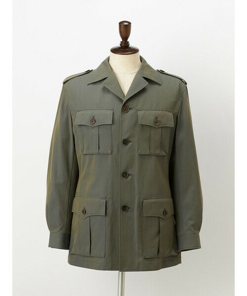 Aquascutum / アクアスキュータム ブルゾン | 【UK Traditional】 Safari Jacket | 詳細6