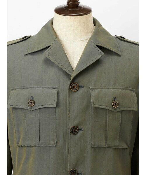 Aquascutum / アクアスキュータム ブルゾン | 【UK Traditional】 Safari Jacket | 詳細8