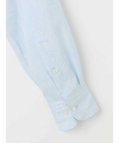 Aquascutum / アクアスキュータム シャツ・ブラウス | Linen Shambray Shirt | 詳細12