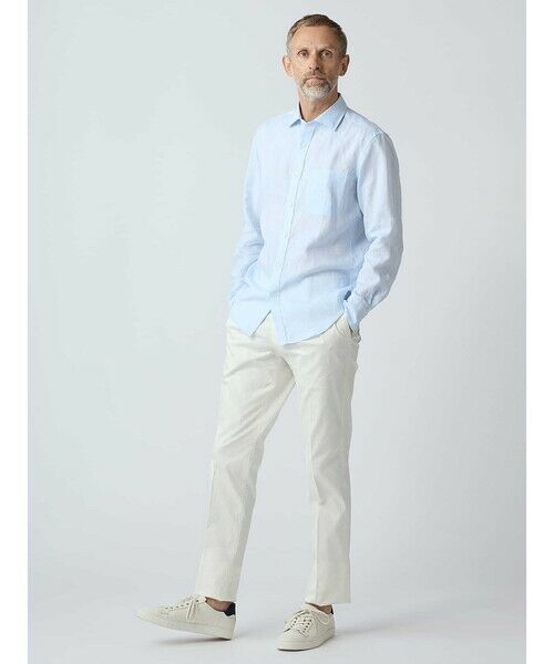 Aquascutum / アクアスキュータム シャツ・ブラウス | Linen Shambray Shirt | 詳細4