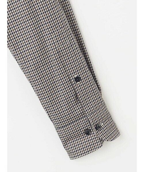 Aquascutum / アクアスキュータム シャツ・ブラウス | Crazy Pattern Club Check Over Shirt | 詳細9