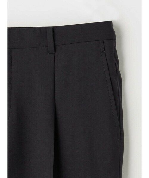 Aquascutum / アクアスキュータム スラックス・ドレスパンツ | Navy Tropical Plain Trousers | 詳細3