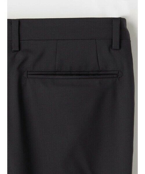 Aquascutum / アクアスキュータム スラックス・ドレスパンツ | Navy Tropical Plain Trousers | 詳細4