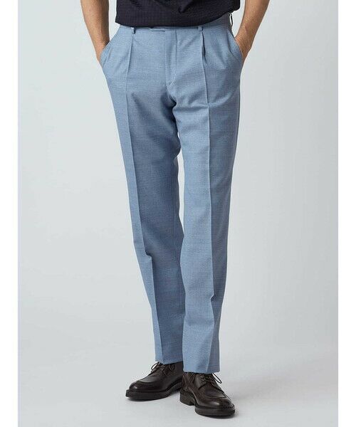 Aquascutum / アクアスキュータム スラックス・ドレスパンツ | High Twist Wool Trousers（ｻｯｸｽ）