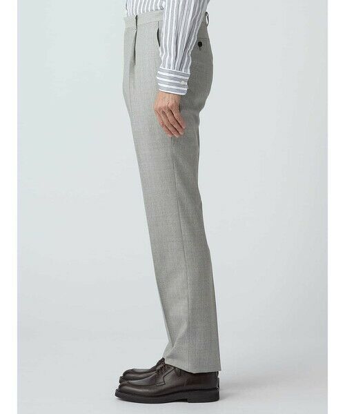 Aquascutum / アクアスキュータム スラックス・ドレスパンツ | High Twist Wool Trousers | 詳細11