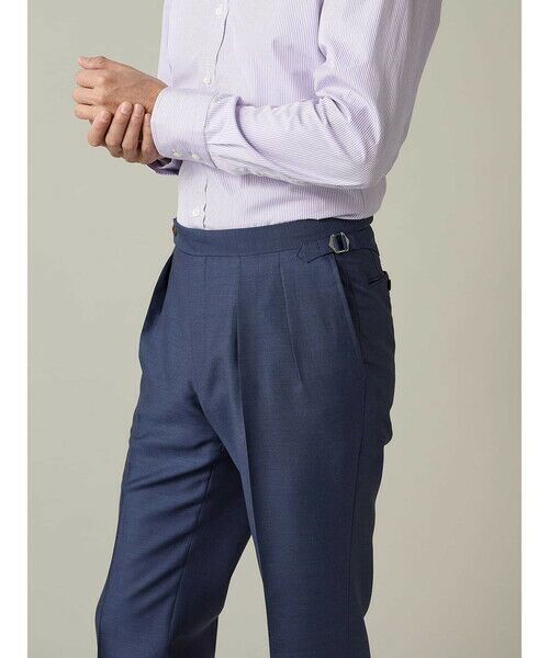 Aquascutum / アクアスキュータム スラックス・ドレスパンツ | Wool＆Mohair Trousers | 詳細5