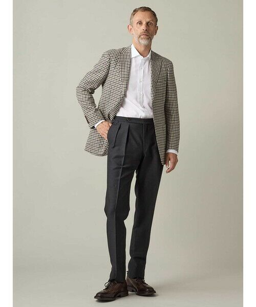 Aquascutum / アクアスキュータム スラックス・ドレスパンツ | Wool＆Mohair Trousers | 詳細13