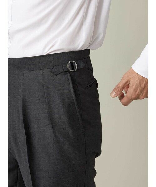 Aquascutum / アクアスキュータム スラックス・ドレスパンツ | Wool＆Mohair Trousers | 詳細14