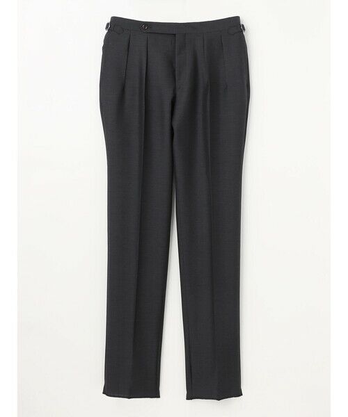 Aquascutum / アクアスキュータム スラックス・ドレスパンツ | Wool＆Mohair Trousers | 詳細15