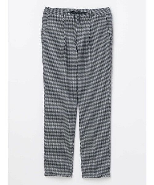 Aquascutum / アクアスキュータム スラックス・ドレスパンツ | TEC.3 Sheperd Check Knit Pants（ﾌﾞﾙｰ）