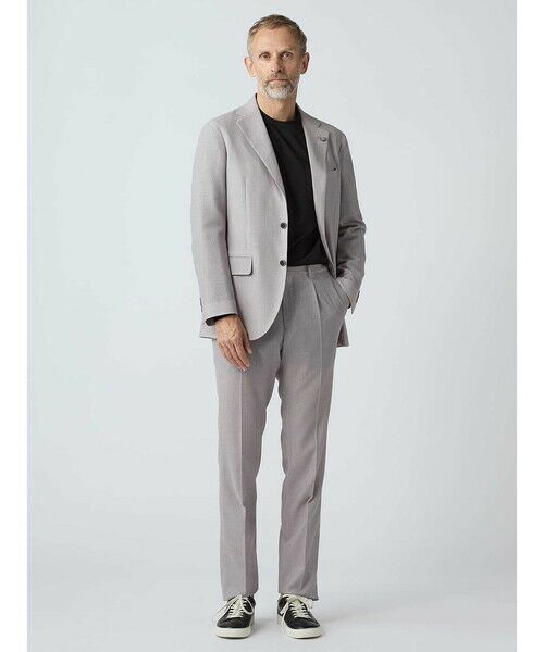 Aquascutum / アクアスキュータム スラックス・ドレスパンツ | TEC.3 Karami Houndstooth Pants | 詳細13