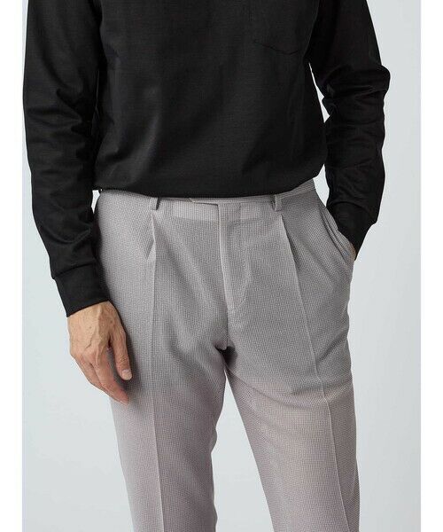 Aquascutum / アクアスキュータム スラックス・ドレスパンツ | TEC.3 Karami Houndstooth Pants | 詳細14