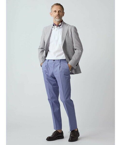 Aquascutum / アクアスキュータム スラックス・ドレスパンツ | One Wash Stretch Chino Pants | 詳細1