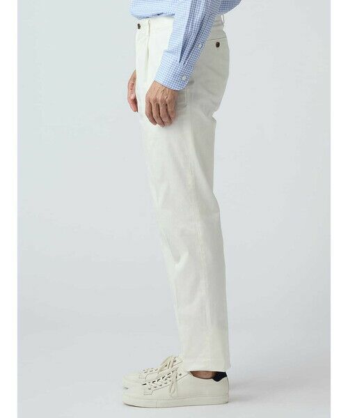 Aquascutum / アクアスキュータム スラックス・ドレスパンツ | One Wash White Pants | 詳細3