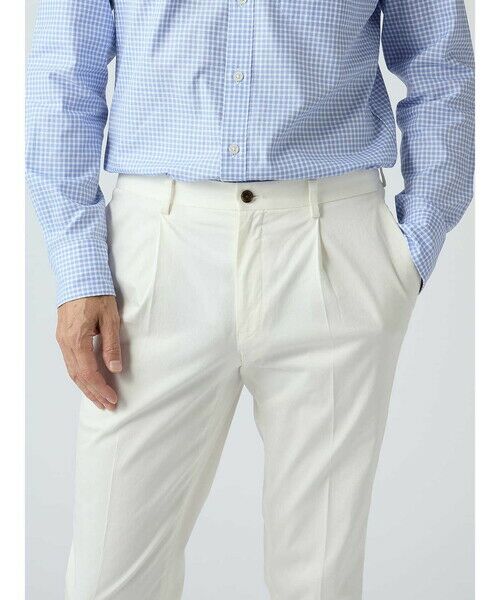 Aquascutum / アクアスキュータム スラックス・ドレスパンツ | One Wash White Pants | 詳細5