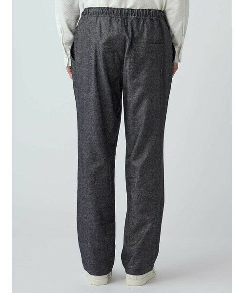 Aquascutum / アクアスキュータム スラックス・ドレスパンツ | Broken Herringbone Denim Easy Patns | 詳細4