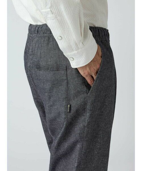 Aquascutum / アクアスキュータム スラックス・ドレスパンツ | Broken Herringbone Denim Easy Patns | 詳細7