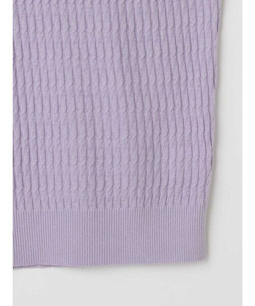 Aquascutum / アクアスキュータム ニット・セーター | Cable Crew-neck | 詳細11