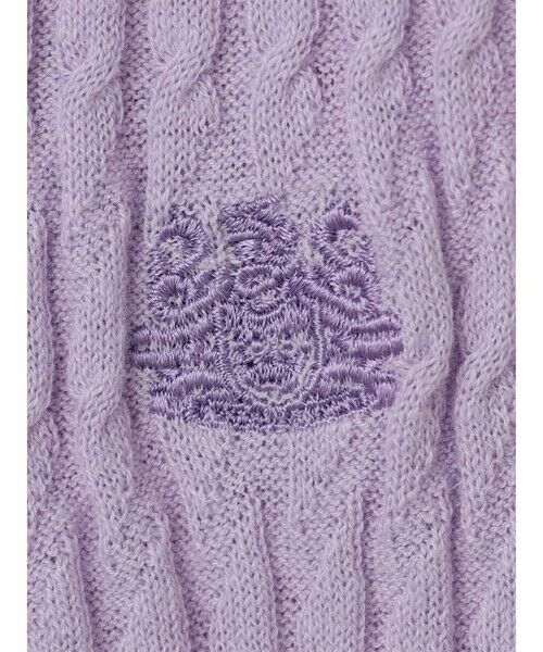 Aquascutum / アクアスキュータム ニット・セーター | Cable Crew-neck | 詳細12