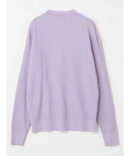 Aquascutum / アクアスキュータム ニット・セーター | Cable Crew-neck | 詳細8