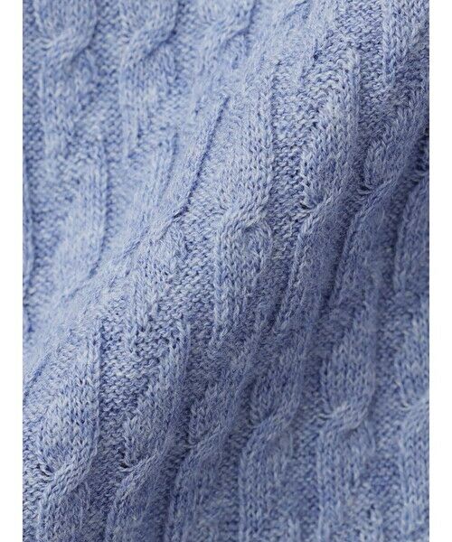 Aquascutum / アクアスキュータム ニット・セーター | Cable Crew-neck | 詳細16