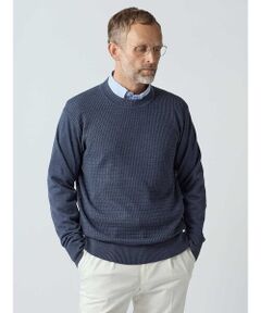 Aquascutum / アクアスキュータム ニット・セーター | Silk cashmere Crew-neck