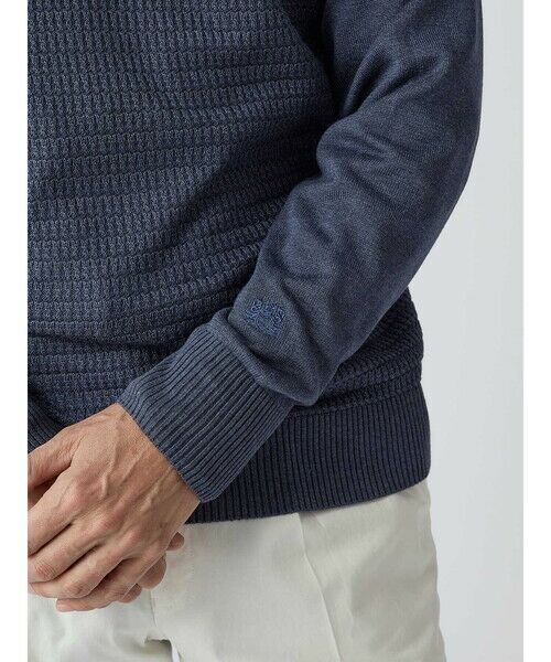 Aquascutum / アクアスキュータム ニット・セーター | Silk cashmere Crew-neck | 詳細10