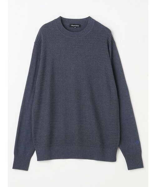 Aquascutum / アクアスキュータム ニット・セーター | Silk cashmere Crew-neck | 詳細11