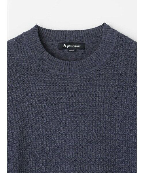 Aquascutum / アクアスキュータム ニット・セーター | Silk cashmere Crew-neck | 詳細13