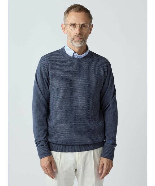 Aquascutum / アクアスキュータム ニット・セーター | Silk cashmere Crew-neck | 詳細6