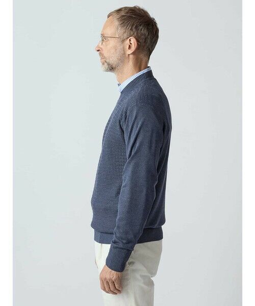 Aquascutum / アクアスキュータム ニット・セーター | Silk cashmere Crew-neck | 詳細7