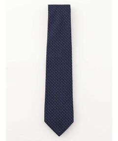 Aquascutum / アクアスキュータム ネクタイ | ハニカムパターン小剣クレスト