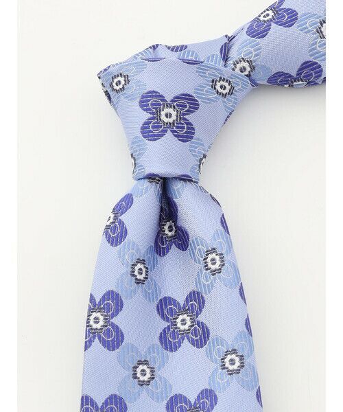 Aquascutum / アクアスキュータム ネクタイ | フラワーモチーフ | 詳細3