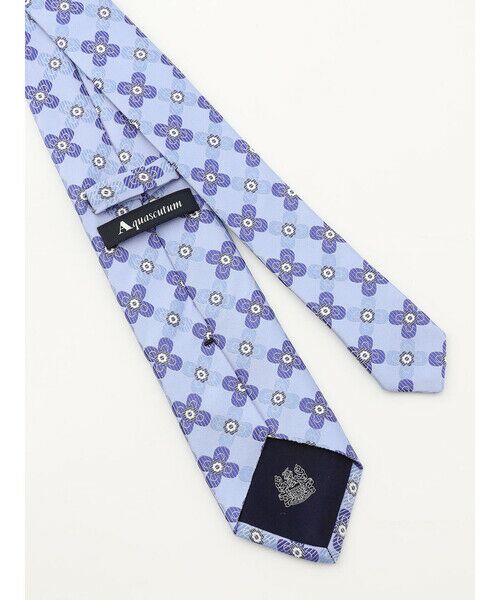 Aquascutum / アクアスキュータム ネクタイ | フラワーモチーフ | 詳細4